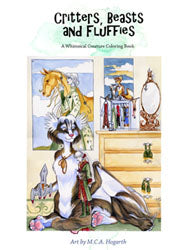 Critters, Beasts and Fluffies: A Whimsical Creature Coloring Book