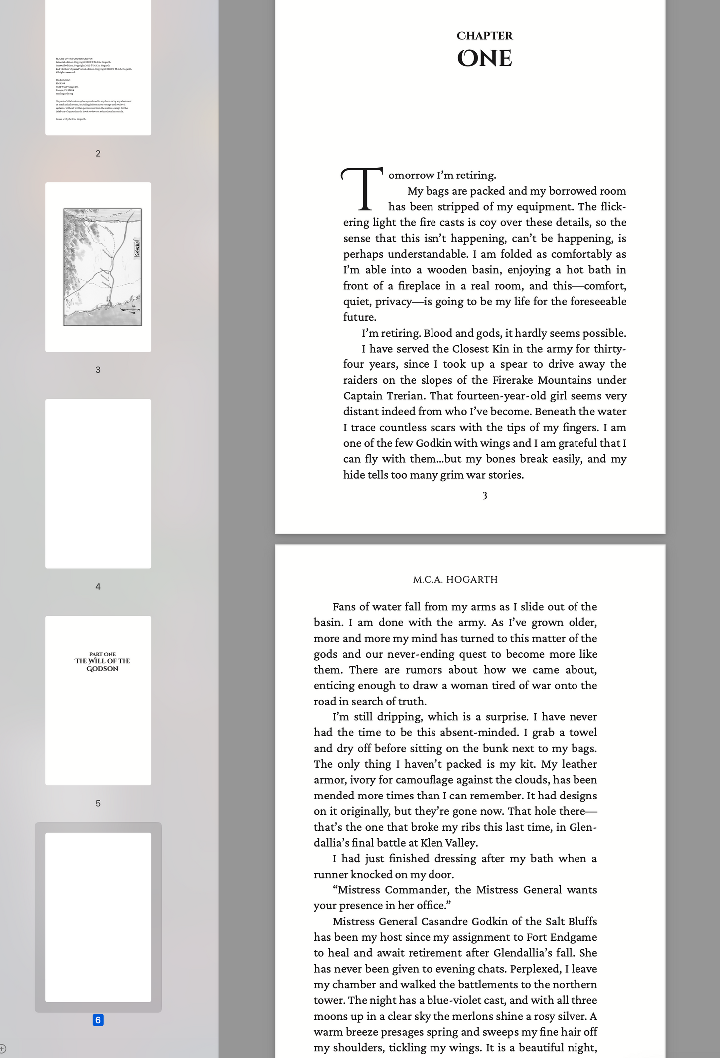 Flight of the Godkin Griffin (Godkindred Saga 1)