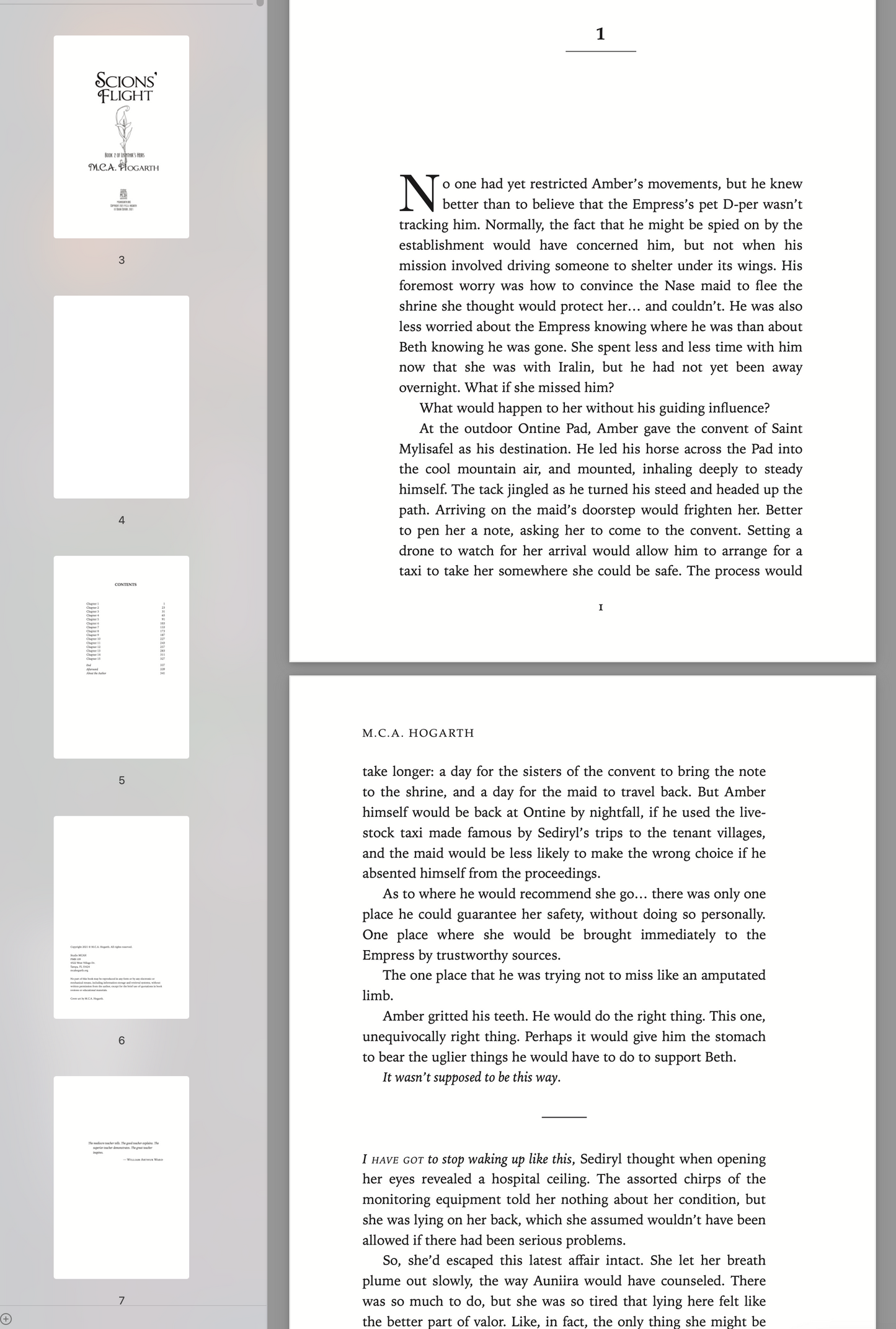 Scions' Flight (Fallowtide Sequence 7)